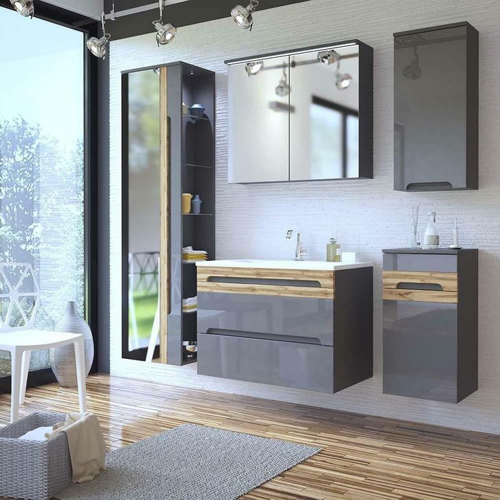 Schitterende wastafelmeubels voor Bodemprijzen., Doe-het-zelf en Verbouw, Sanitair, Wastafel, Nieuw, Chroom, Glas, Koper, Rvs