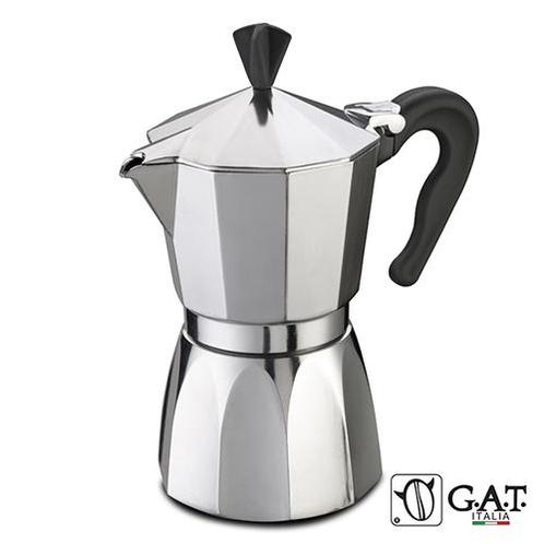 G.A.T. Italia Supermoka Percolator 3 kops, Witgoed en Apparatuur, Koffiezetapparaten, 2 tot 4 kopjes, Nieuw, Koffiebonen, Combi