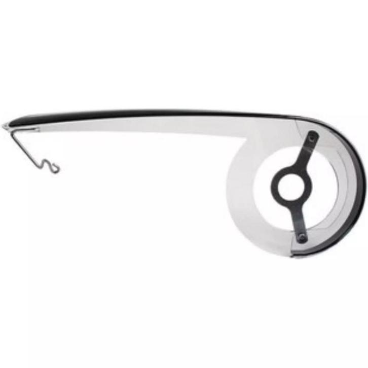 Hesling Kettingscherm - 28 inch - Zwart/Transparant - Kun..., Fietsen en Brommers, Fietsonderdelen, Nieuw, Ophalen of Verzenden