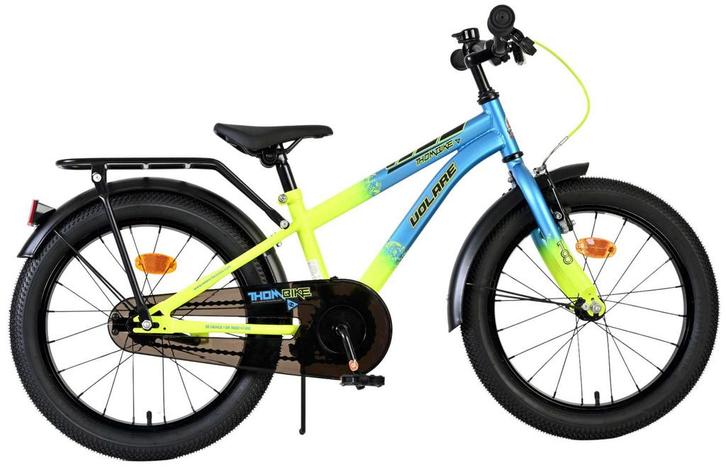 Volare Thombike Kinderfiets - Jongens - 18 inch - Blauw Geel, Fietsen en Brommers, Fietsen | Kinderfietsjes, Nieuw, Verzenden