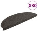 vidaXL Trapmatten Zelfklevend 30 stuks 65x21x4 cm Antraciet, Doe-het-zelf en Verbouw, Ladders en Trappen, Verzenden, Nieuw