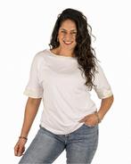 Wit T-shirt van Vera Jo, Kleding | Dames, T-shirts, Nieuw, Verzenden