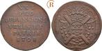 Kupfer 20 Sols gepraegt waehrend der Belagerung 1708 Fran..., Postzegels en Munten, Munten | Europa | Niet-Euromunten, Verzenden
