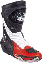 MUGENRACE Sphantom 2 Zwart Wit Rode Geperforeerde Laarzen, Motoren, Kleding | Motorkleding, Nieuw met kaartje, MUGENRACE, Laarzen