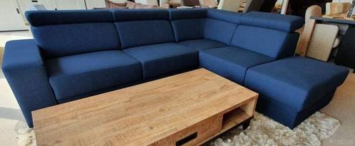 Loungebank Raalte - loungebanken - Blauw, Huis en Inrichting, Banken | Sofa's en Chaises Longues, Nieuw, Stof