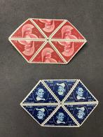 Nederland 1936/1952 - Diverse blokken van 4 en 6 - NVPH, Gestempeld