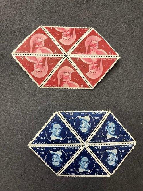 Nederland 1936/1952 - Diverse blokken van 4 en 6 - NVPH, Postzegels en Munten, Postzegels | Nederland