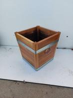 Bloempot - acacia - heavy square planter, Antiek en Kunst