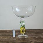 Tafelmiddenstuk - Fruttiera - 34 cm - Muranoglas - met de