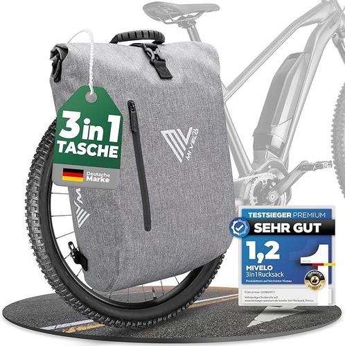 Tweedekans | MIVELO Fietstas – 3-in-1 Rugzak & Schoudertas –, Sieraden, Tassen en Uiterlijk, Tassen | Schoudertassen, Zo goed als nieuw