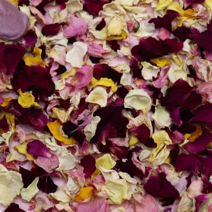 Eetbare Gedroogde Rozenblaadjes 10g, Hobby en Vrije tijd, Taarten en Cupcakes maken, Nieuw, Verzenden