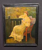 Italiaanse school (XX) - Donna in giardino