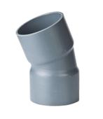 Pvc bocht 30°, handgevormd, 2x inwendig lijm-125 m, Doe-het-zelf en Verbouw, Buizen en Afvoer, Verzenden, Nieuw