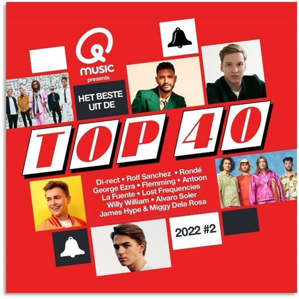 QMusic Presents Het Beste Uit De Top 40 2022 #2 - CD, Cd's en Dvd's, Cd's | Overige Cd's, Ophalen of Verzenden