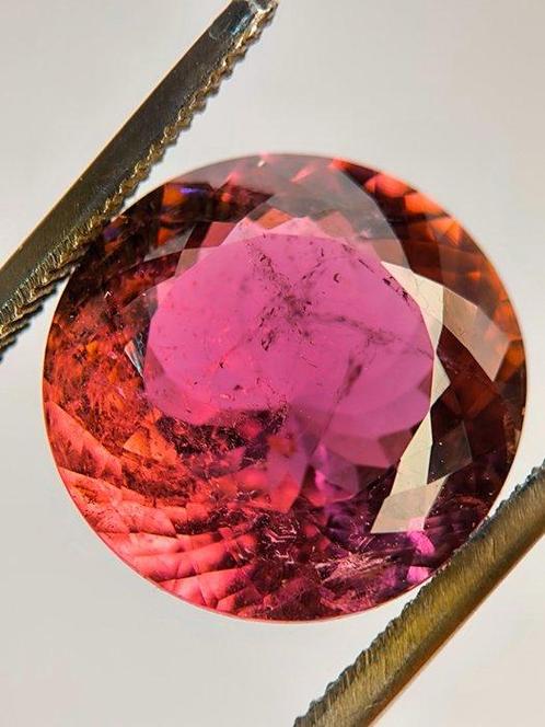 Paars, Rood Toermalijn - 8.59 ct - International Jewellery &, Sieraden, Tassen en Uiterlijk, Edelstenen