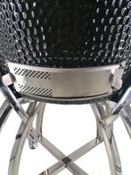 Big kamado houtskoolbarbecue 22inch/56 cm zwart, Verzenden, Nieuw