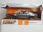 Jada Toys 1:24 Plymouth GTX Grey, Ophalen of Verzenden, Nieuw, Auto, Jada