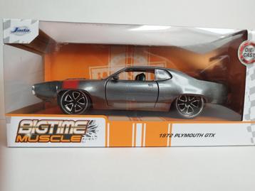 Jada Toys 1:24 Plymouth GTX Grey beschikbaar voor biedingen
