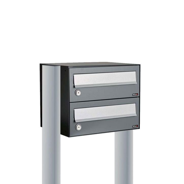 Brievenbusunit Hive set vrijstaand 1-breed, 2-hoog -, Tuin en Terras, Brievenbussen, Nieuw, Verzenden