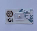 1 pcs Diamant (Natuurlijk) - 0.50 ct - Rond - I - VVS1 -, Nieuw