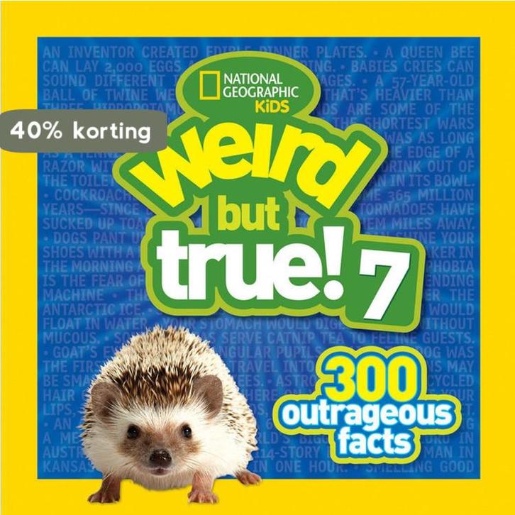 Weird But True 7 9781426320866 National Geographic Kids, Boeken, Taal | Engels, Zo goed als nieuw, Verzenden