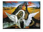 Kunstdruk Salvador Dali - Bacchanale 80x60cm, Huis en Inrichting, Woonaccessoires | Schilderijen, Tekeningen en Foto's, Verzenden