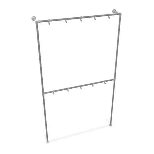 Industriële Steigerbuis Kapstok Liverpool | Staal 26.9 mm |, Huis en Inrichting, Woonaccessoires | Kapstokken, Ophalen of Verzenden