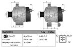 Dynamo / Alternator TOYOTA COROLLA Verso (2.2 D-4D), Auto-onderdelen, Motor en Toebehoren, Nieuw, Ophalen of Verzenden