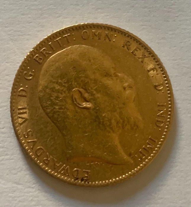 Verenigd Koninkrijk. Sovereign 1903 Edward VII, Postzegels en Munten, Munten | Europa | Niet-Euromunten