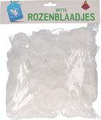 Grote verpakking rozenblaadjes | wit | stof, Hobby en Vrije tijd, Feestartikelen, Ophalen of Verzenden, Zo goed als nieuw