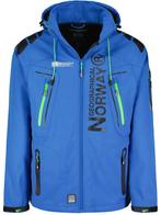 Geographical Norway Softshell Jas Heren Techno Blue Green, Verzenden, Nieuw, Blauw