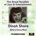 cd - Dinah Shore - Whos Sorry Now, Zo goed als nieuw, Verzenden