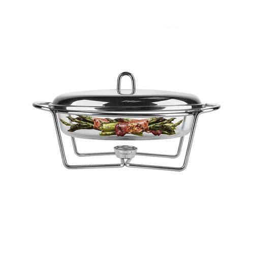 Altom Design Meteor ovalen Buffetwarmer 2,4L - Chafing Dish, Huis en Inrichting, Keuken | Servies, Ophalen of Verzenden