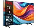 Tcl - QLED-TV - 75 inch, Overige merken, QLED, Verzenden, 50 Hz