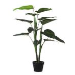 Philodendron Kunstplant H100x Ø70 cm Groen, Verzenden, Nieuw, Binnen