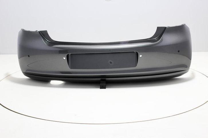 Achterbumper +PDC +Uitlaatgat Volkswagen Polo 6R PEPPERGREY, Auto-onderdelen, Carrosserie en Plaatwerk, Nieuw, Volkswagen, Achter