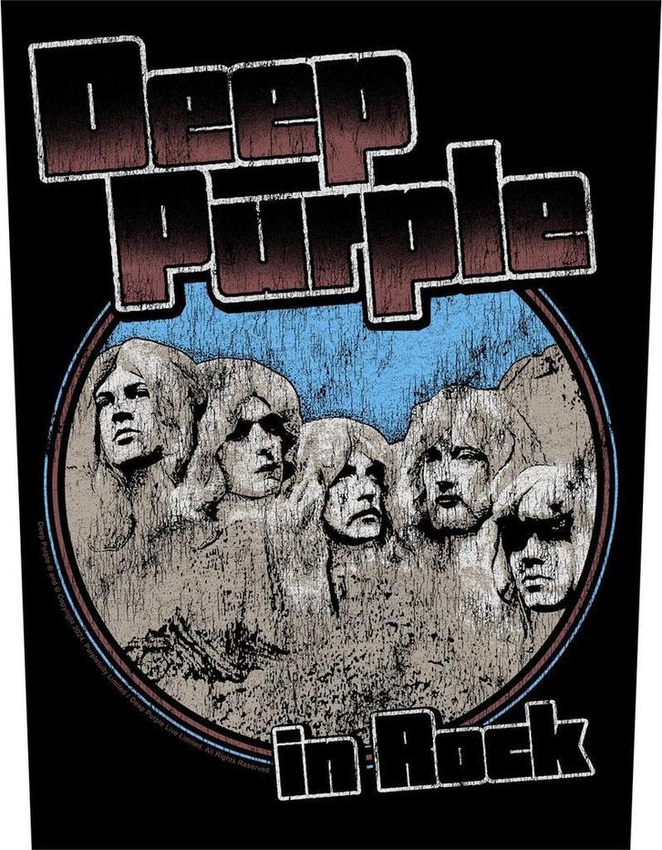Deep Purple - In Rock - Backpatch officiële merchandise, Verzamelen, Muziek, Artiesten en Beroemdheden, Kleding, Nieuw, Ophalen of Verzenden