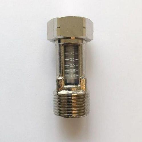 Albrand 3/4 Flowmeter 1 - 3,5 l/min, Doe-het-zelf en Verbouw, Verwarming en Radiatoren, Verzenden