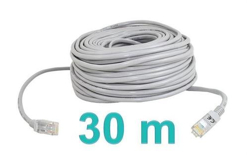 30 meter LAN Netwerkkabel Internet kabel UTP Kabel / C, Computers en Software, Pc- en Netwerkkabels, Nieuw, Ophalen of Verzenden