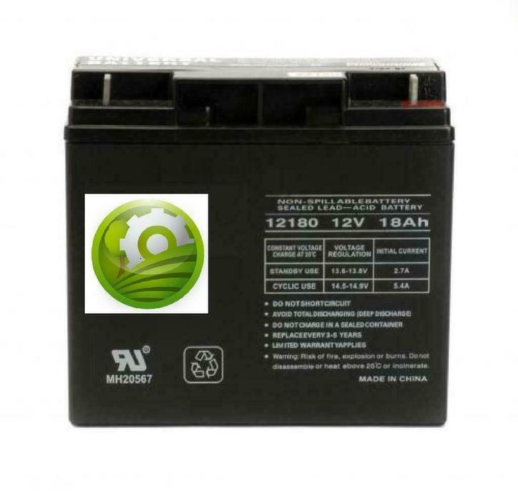 Nieuwe zitmaaier accu met garantie – past in bijna alle merk, Tuin en Terras, Zitmaaiers, Nieuw, Elektrische starter, Mulchfunctie