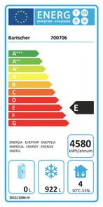 Bartscher Vrieskast | 1400L | RVS | -18°C/-22°C | Geforceerd, Ophalen of Verzenden, Nieuw