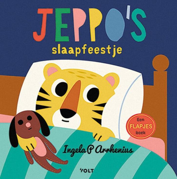 Jeppos slaapfeestje (9789021463582, Ingela P. Arrhenius), Boeken, Kinderboeken | Kleuters, Nieuw, Verzenden