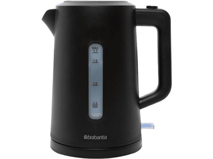 Brabantia -   Waterkoker Zwart, Witgoed en Apparatuur, Waterkokers, Nieuw, 1 tot 2 liter, Verzenden
