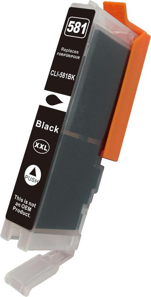 Huismerk Canon CLI-581XXL BK cartridge zwart, Computers en Software, Printerbenodigdheden, Nieuw, Verzenden