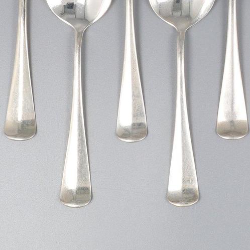 Gerritsen & Van Kempen, Haags Lofje - IJslepels met, Antiek en Kunst, Antiek | Goud en Zilver