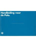 1981 VOLKSWAGEN POLO INSTRUCTIEBOEKJE NEDERLANDS, Auto diversen, Handleidingen en Instructieboekjes