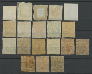 Koninkrijk Italië 1861/1897 - Selectie van postzegels uit de beschikbaar voor biedingen