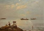Italiaanse school (XX) - I pescatori, Antiek en Kunst, Kunst | Schilderijen | Klassiek