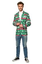 Groene Noordpool Kerst Colbert Heren, Ophalen of Verzenden, Nieuw
