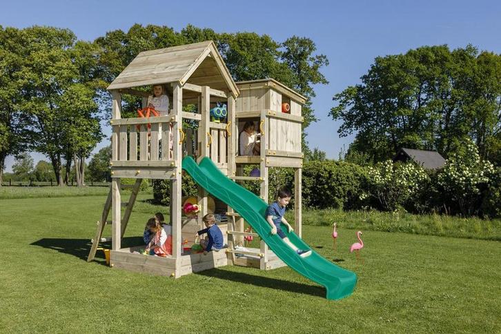 Klimtoestel hout | Veel mogelijkheden | Blue Rabbit Palazzo, Kinderen en Baby's, Speelgoed | Buiten | Speeltoestellen, Nieuw, Glijbaan